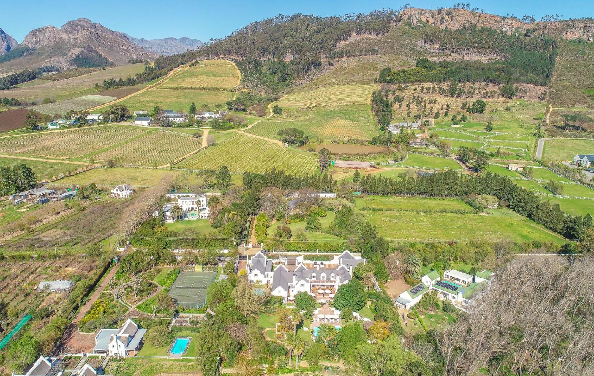 Franschhoek Manor Luxury Boutique Guesthouse Buitenkant foto