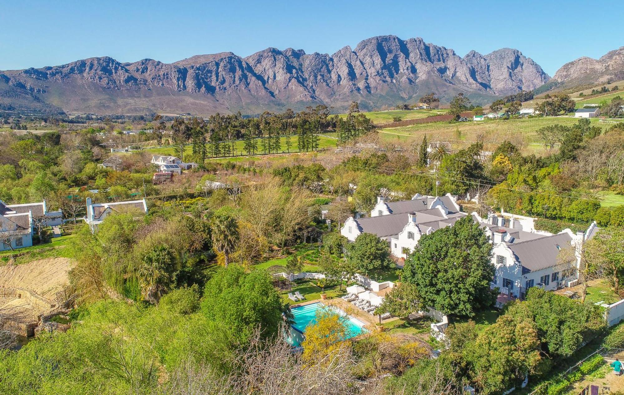 Franschhoek Manor Luxury Boutique Guesthouse Buitenkant foto