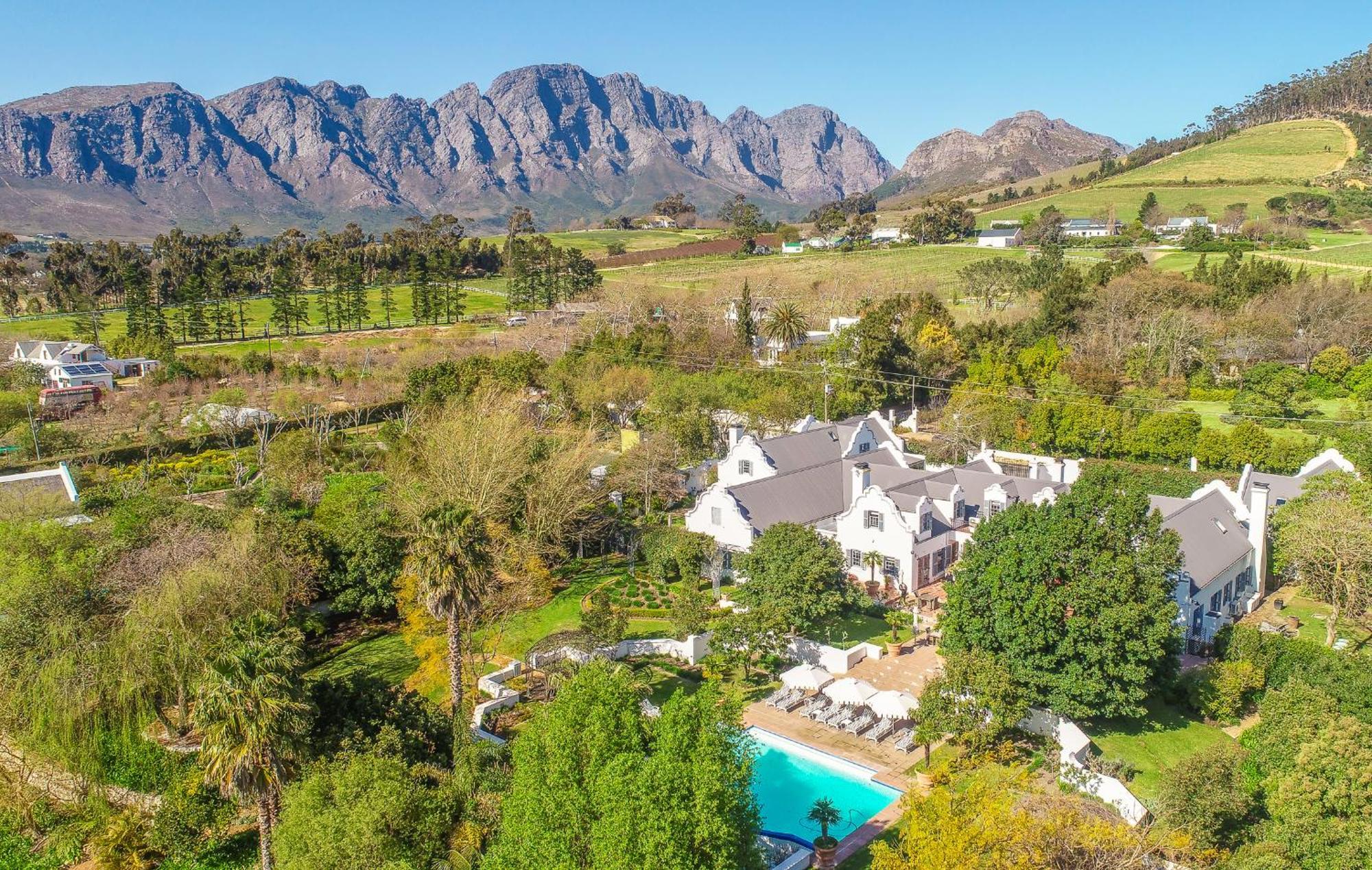 Franschhoek Manor Luxury Boutique Guesthouse Buitenkant foto